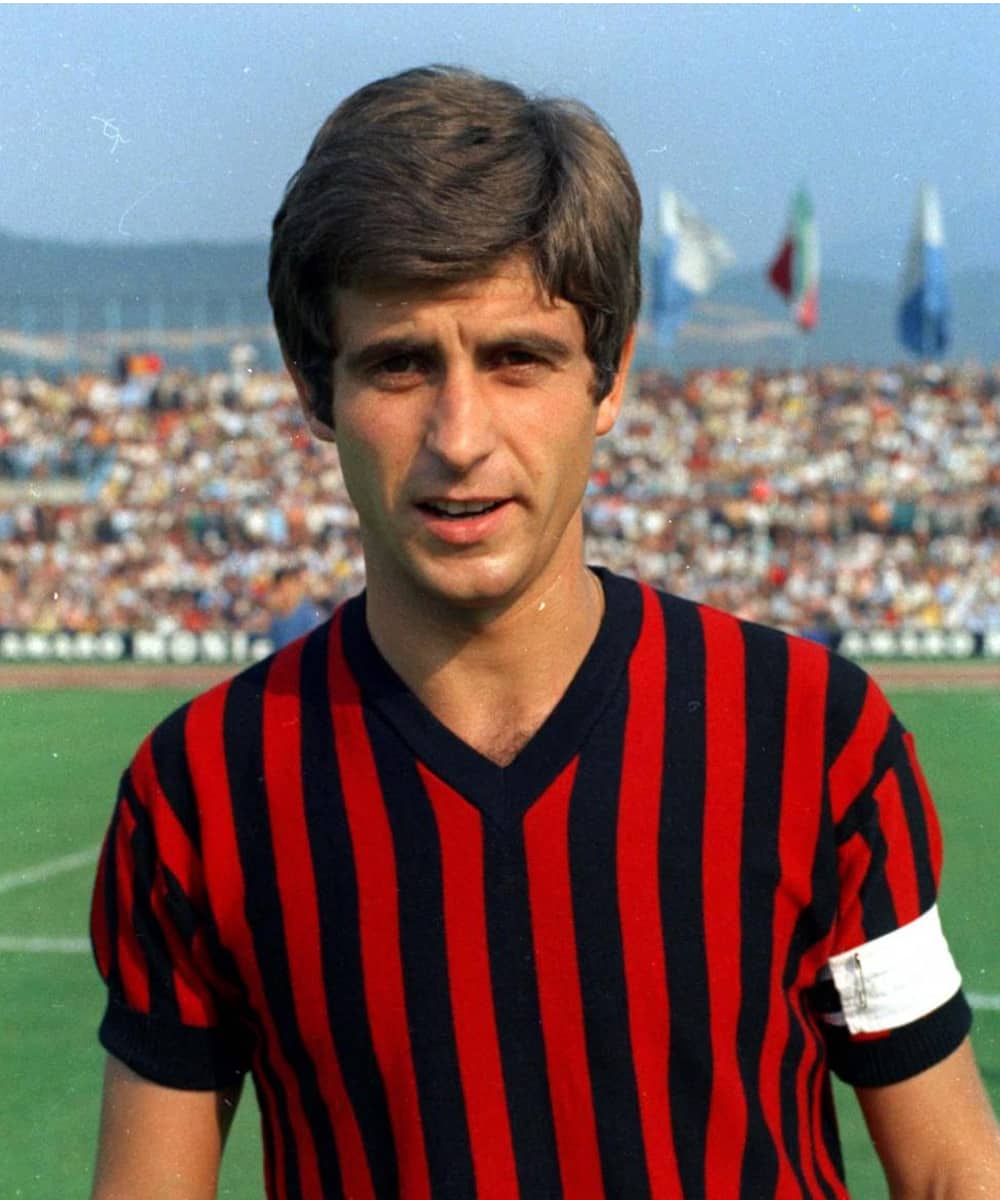 Gianni Rivera in Milan